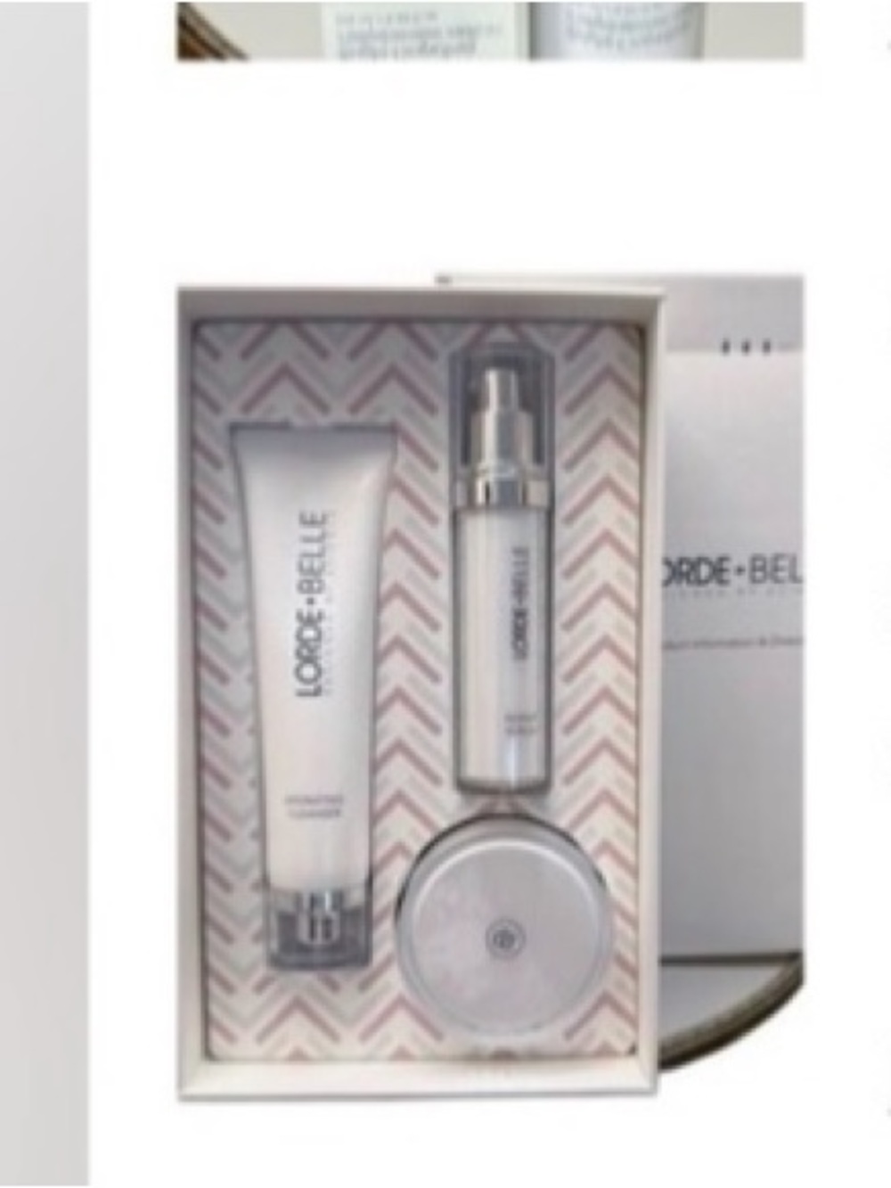 Lords + Belle Facial cleanser, Serum, moisturizer Skincare set